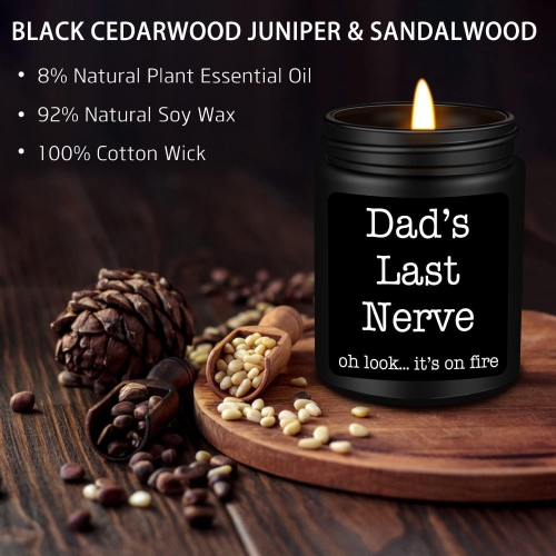 Homsolver Dad Gifts from Daughter Son, Gift for Dad Who Wants Nothing, Birthday Fathers Day Christmas for Stepdad Adoptive Father, Dad's Last Nerve