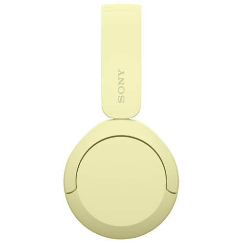Casque d'écoute Bluetooth WH-CH520 de Sony avec microphone - Jaune