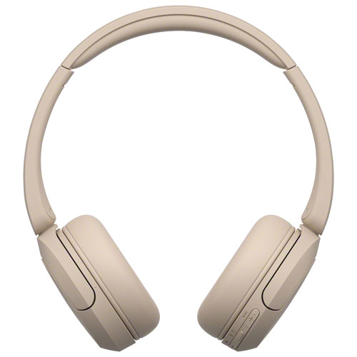 Sony WH-CH520 On-Ear Bluetooth Headphones w/ Microphone - Cappucino