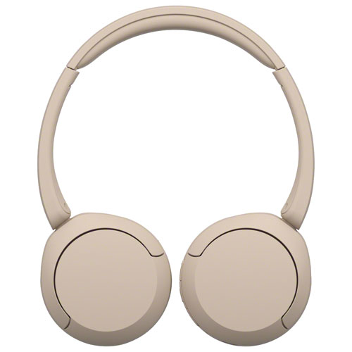 Sony WH-CH520 On-Ear Bluetooth Headphones w/ Microphone - Cappucino