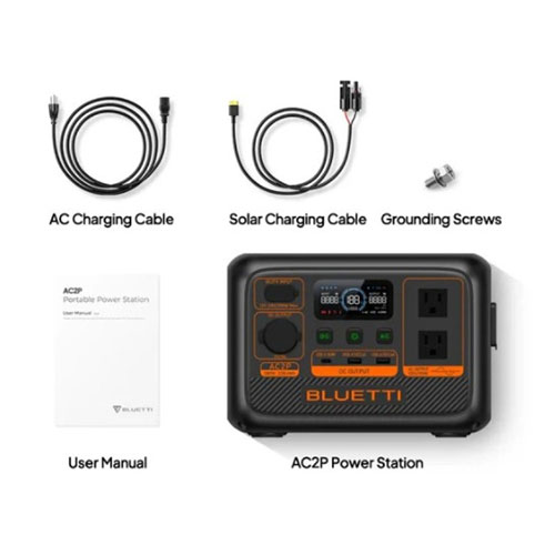 BLUETTI Portable Power Station (AC2P) - 230Wh