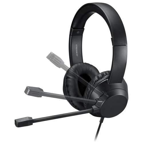 Adesso Xtream P7 USB-C Headset with Copilot Shortcut, Noise Cancellation Microphone
