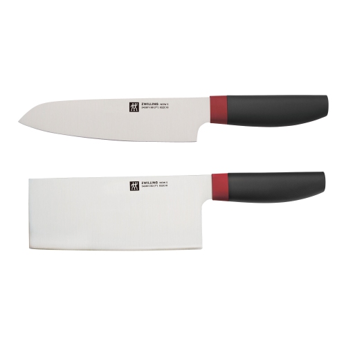 ZWILLING Now S 2 Piece, Knife Set, Red-Black