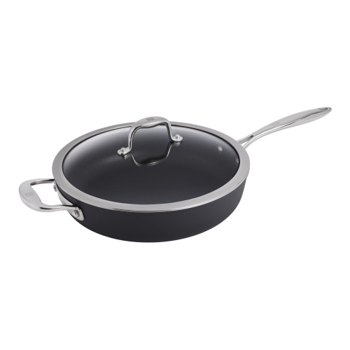 Image 1 of 4.. ZWILLING Forte Plus Saute Pan With Lid, 28 cm, Aluminum, Ceramic Titanium
