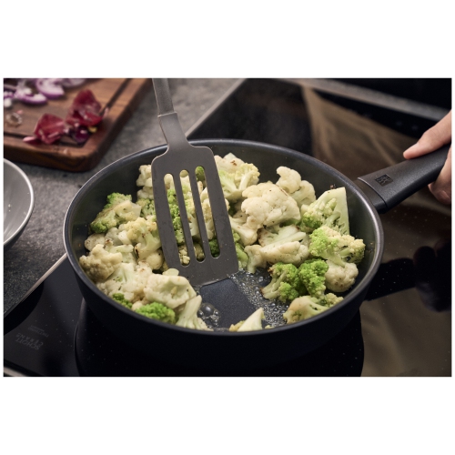 ZWILLING Madura Plus Saute Pan, 24 cm, Aluminum, Titanium-Reinforced Ceramic Non-Stick Coating