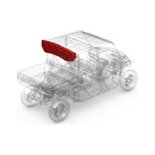 Système sonore de toit à 4 haut-parleurs Fosgate RNGR18-CAPM2 de Rockford pour certains modèles Ranger de Polaris 2018 ou plus récent