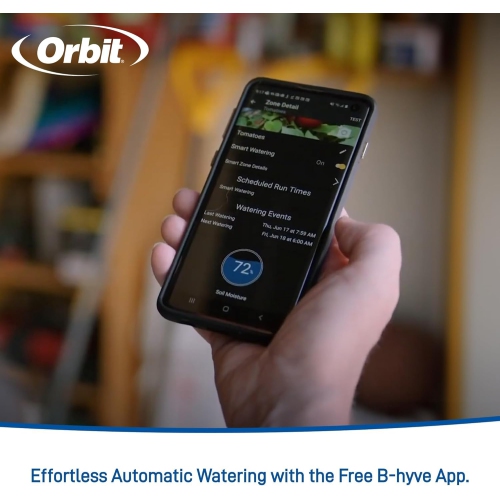 Orbit 90204 B-hyve Gen 2 Smart Hose Watering Timer with Wi-Fi Hub
