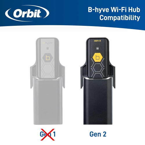 Orbit 90204 B-hyve Gen 2 Smart Hose Watering Timer with Wi-Fi Hub