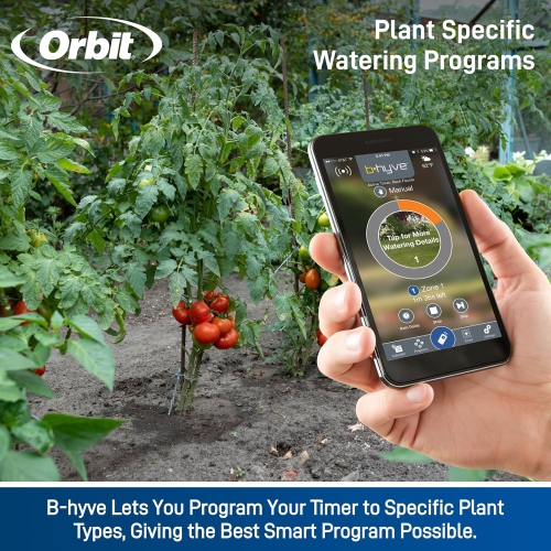Orbit 90204 B-hyve Gen 2 Smart Hose Watering Timer with Wi-Fi Hub