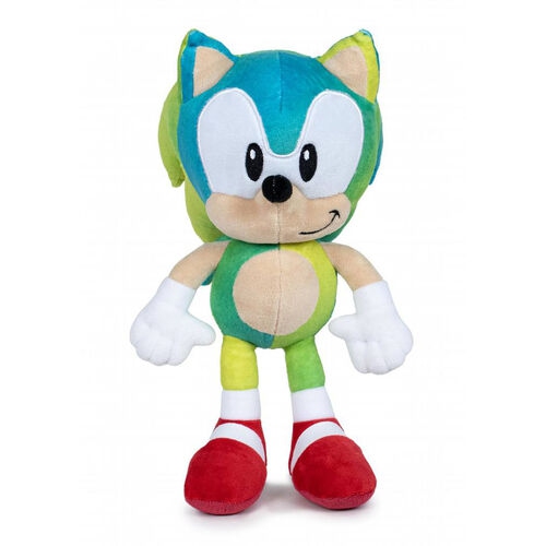 Play By Play Sonic The Hedgehog degraded Sonic plush toy 30cm