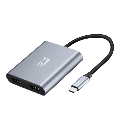 Adesso USB-C to Dual HDMI Adapter, 4K, 60Hz