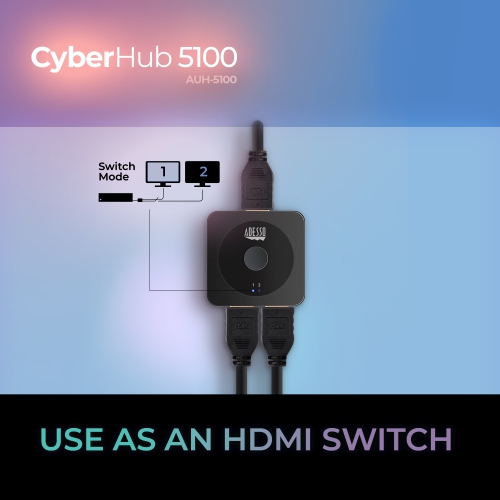 Adesso AUH-5000 USB-C to Ethernet Network Adapter (AUH5000)