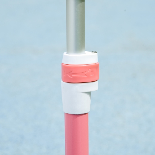 Qaba Kids Scooter, 3 Wheel Toddler Scooter with 3-level Adjustable Height, Rear-Fender Brake, LED Light, TPE Handlebar, for Boys and Girls Ages 2-6,