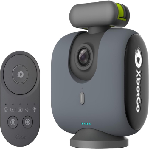 XbotGo Chameleon AI Powered Sports Action Camera, Sports Gimbal Tracking System with Team and Player Tracking, COMS 4K Video, 360° Rotation, 120° FOV