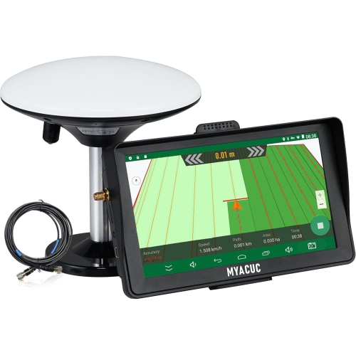 9-Inch Agricultural Tractor GPS Navigator, Harvester GPS Navigator Suitable for Farming Activities