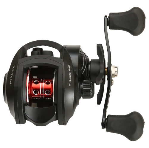Moulinet à lancer lourd ultra lisse 17 + 1 BB 8&nbsp;kg Max Drag 8,0:1 Système de freinage magnétique à rapport de vitesse