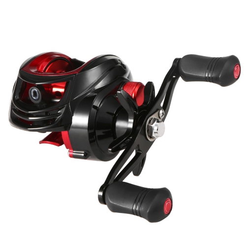 Moulinet à lancer lourd 18+1BB Roulements à billes Moulinet à lancer lourd haute vitesse 7,2&nbsp;: Dévidoir à roulette pour système de freinage