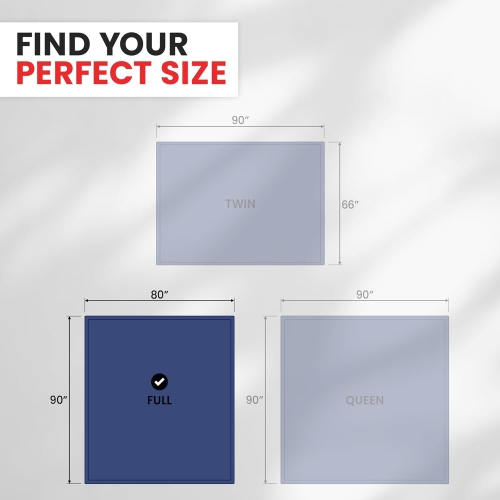 Canadian Linen Polar Fleece Blankets, 80"x90" Double Size Lightweight Cozy Warm Super Soft Moisture Free Breathable Blanket for All Season, Navy Blue