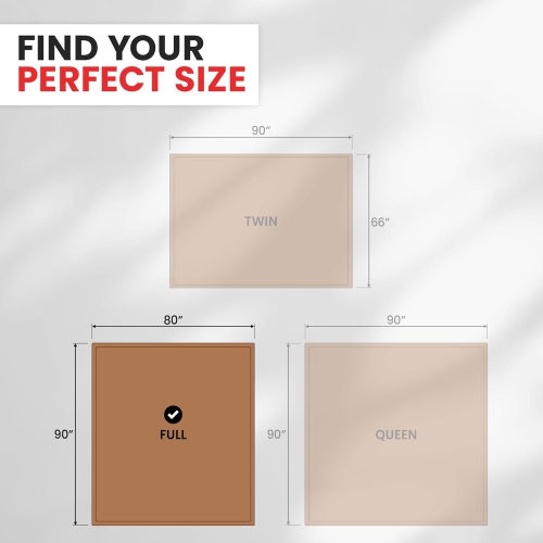 Canadian Linen Polar Fleece Blankets 80"x90" Double Size Lightweight Cozy Warm Super Soft Moisture Free Breathable Bedding Blanket for Hotel Home, Tan