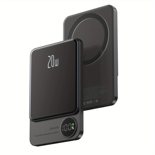 5000mAh Magnetic Power Bank, 360° Bicycle Phone Holder, and Noise-Canceling Wireless Headset