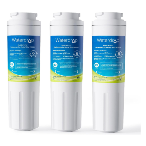 PRIME MADE  Waterdrop Edr4Rxd1 Compatible w Everydrop Filter 4, Whirlpool Ukf8001, 4396395, Maytag Ukf8001Axx-200, Ukf8001Axx-750, Wd-F07