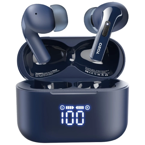 Ear Headset with 48H Playback, 20000mAh Battery Pack, and 360° Bicycle Phone Holder