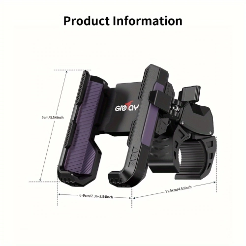 Ear Headset with 48H Playback, 20000mAh Battery Pack, and 360° Bicycle Phone Holder