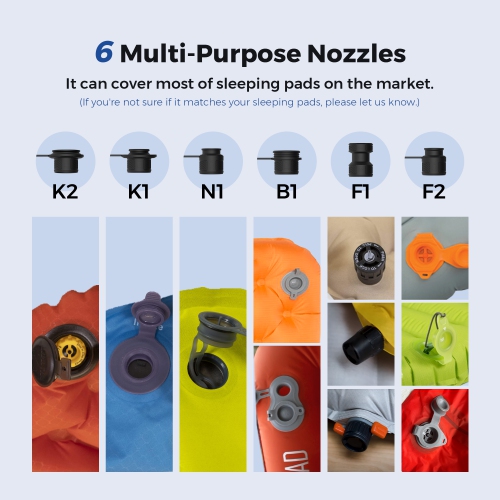 Zero Pump - World's Smallest Pump for Sleeping Pads