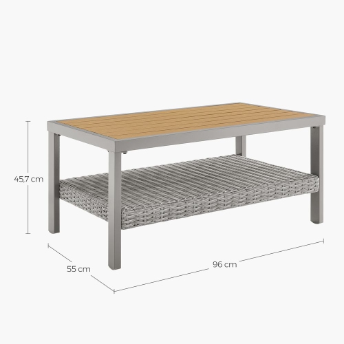 Sencillo Collection - Coffee Table with Storage