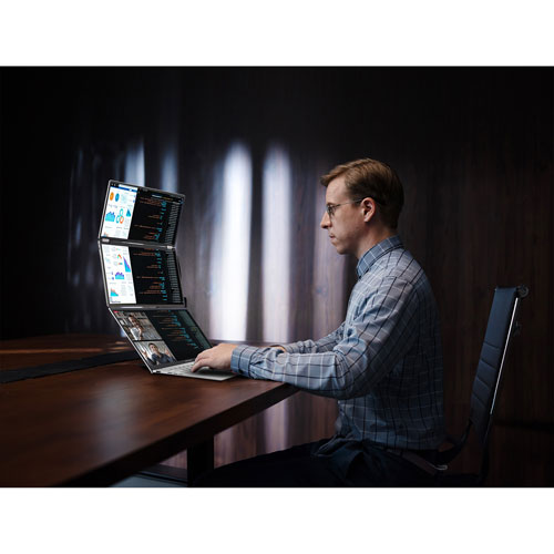 ASUS ZenScreen Duo 14" FHD 1ms GTG OLED LED Portable Dual-Screen Monitor