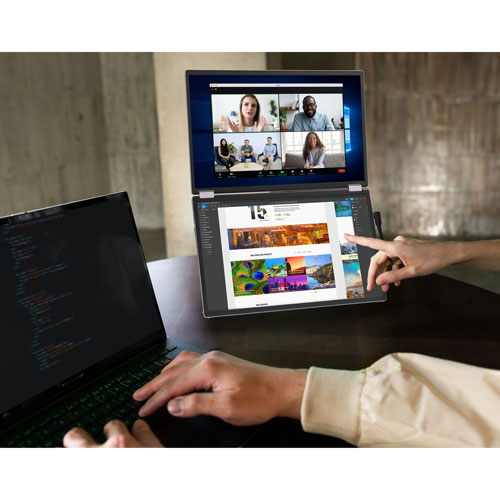 ASUS ZenScreen Duo 14" FHD 1ms GTG OLED LED Portable Dual-Screen Monitor