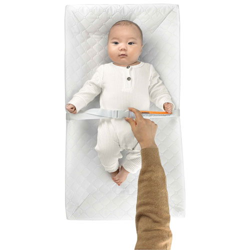 Ingenuity Summer 4-Sided Changing Pad - White