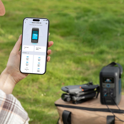 ANKER Solix C200X DC Portable Power Station (SOLIX-29-PS) - 192 Wh