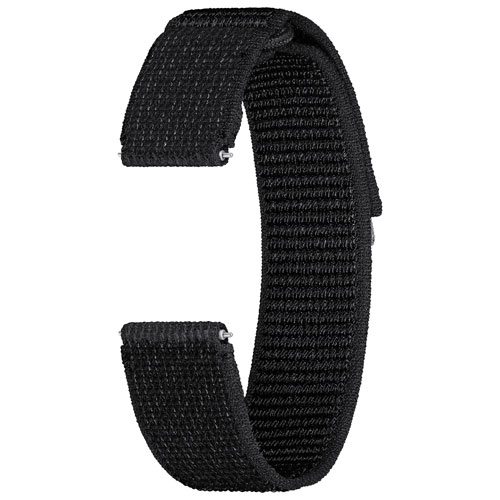 Refurbished - Samsung Feather Fabric Band for Galaxy Watch - Medium / Large - Black