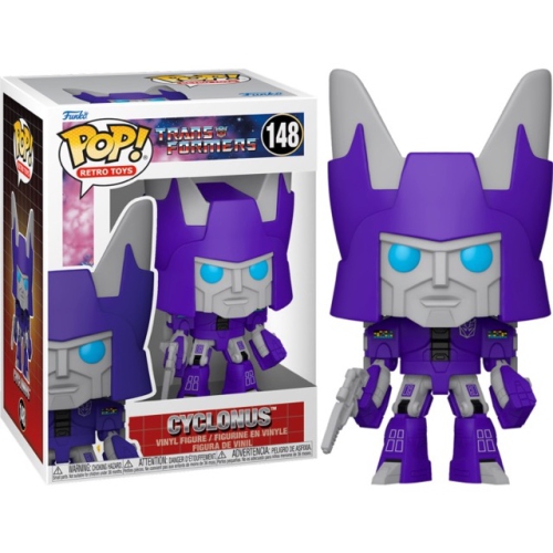 FUNKO  Pop Retro Toys Transformers Vinyl Figure Cyclonus #148