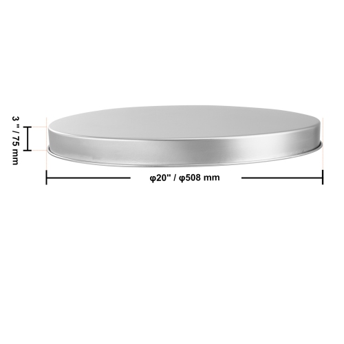 VEVOR 20" Fire Pit Cover Lid, Portable Firepit Spark Screen,Stainless Steel Steel Metal Cover, Easy-Opening Outdoor Wood Burning and Camping Stove