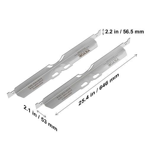 VEVOR 2-Pack Wheel Alignment Tool, Toe Alignment Toe Plates, Stainless Steel Wheel Alignment Tool Plate, Toe Angle Accurate Measurement, Includes