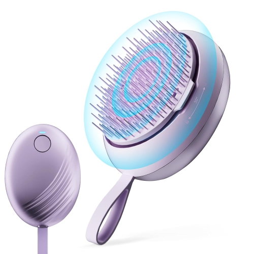 Image 1 de 7.. Scalp Massager Hair Growth Device,Electric Hair Brush for Stimulate Hair Follicles,Rechargeable Head Massage Tool for Men & Women,Massage Brush for