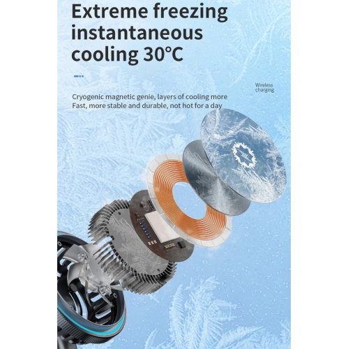 Cooling Fan 3 In 1 Magnetic Wireless Charger Stand for iPhone 15 14 13 12 Pro Max Mini Fast Charging Station Dock