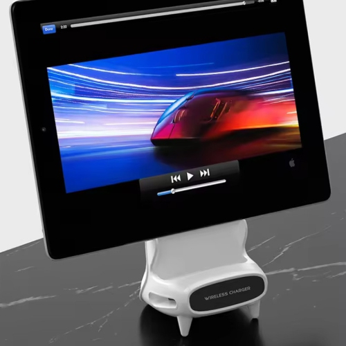 Magnetic 3 in 1 Wireless Charger Station for Samsung S24 Ultra/S23 25w Fast Charging Stand for Galaxy Watch 7/6/5/Earbuds(White)