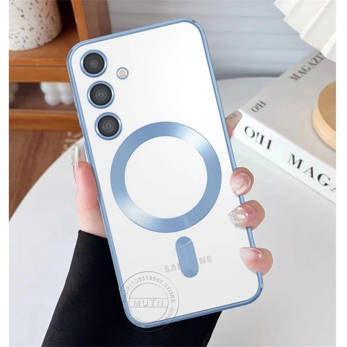 Étui magnétique conçu pour le Galaxy A55 de Samsung - Compatible avec le chargement MagSafe et les accessoires