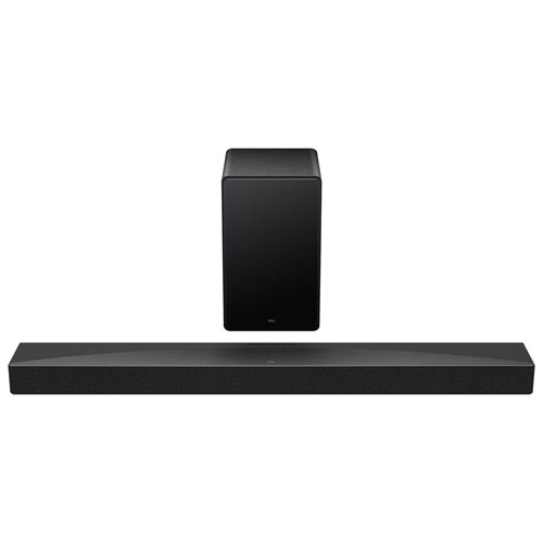 TCL Q65H 580-Watt 5.1 Channel Dolby Atmos Sound Bar with Wireless Subwoofer