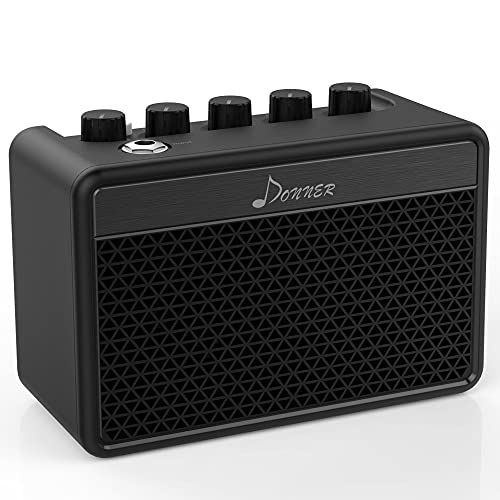 Image 1 of 5.. Refurbished - Donner 5W Electric Guitar Amp Mini Guitar Amplifier DA-10