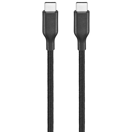 Câble tissé USB-C à USB-C de 3 m (10 pi) de Best Buy Essentials - Exclusivité Best Buy
