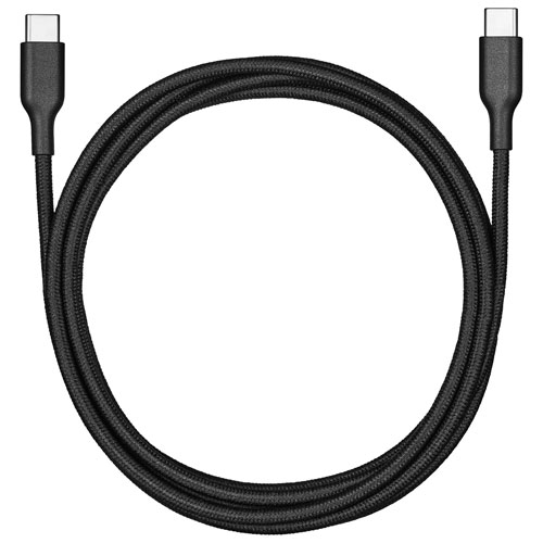Best Buy Essentials 3m USB-C to USB-C Braided Cable - Only at Best Buy