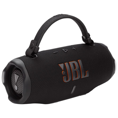 Haut-parleur sans fil Bluetooth étanche Charge 6 de JBL - Noir