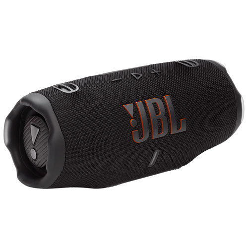 Haut-parleur sans fil Bluetooth étanche Charge 6 de JBL - Noir
