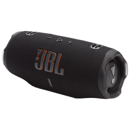 Haut-parleur sans fil Bluetooth étanche Charge 6 de JBL - Noir