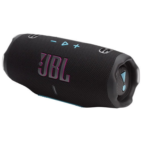 Haut-parleur sans fil Bluetooth étanche Charge 6 de JBL - Noir