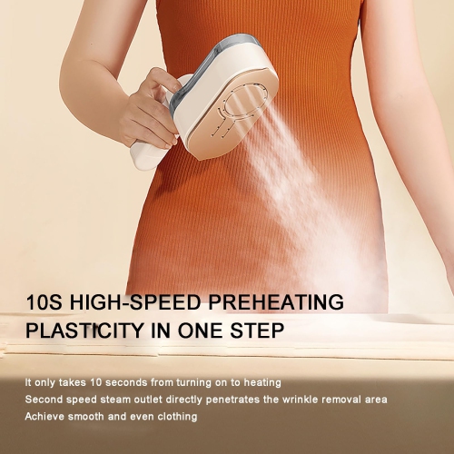 Powerful Handheld Steam Iron for Clothes 10s Fast Warm Up, Foldable Travel Steamer Iron with 3 Steam Levels Mini Fabric Steam Iron